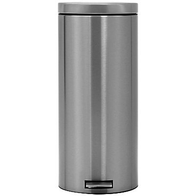 Brabantia MotionControl Pedal Bin, Fingerprint Proof Matt Steel, 30L Brabantia MotionControl Pedal Bin, Fingerprint Proof Matt Steel, 30L